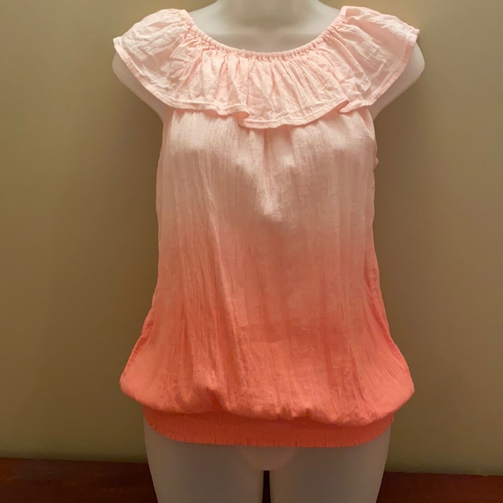 Girl’s Ombré Sleeveless Shirt